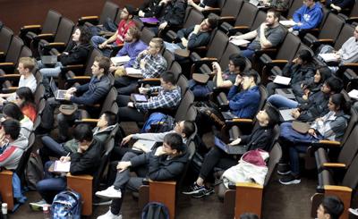 Computer science class at UW-Madison