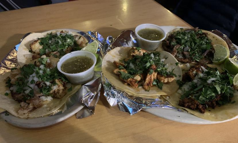 Tacos at Fajitas, Tapas & Bar