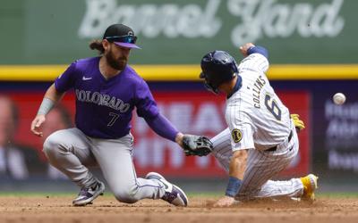 Rockies Brewers Baseball