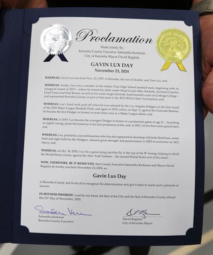 Gavin Lux Day
