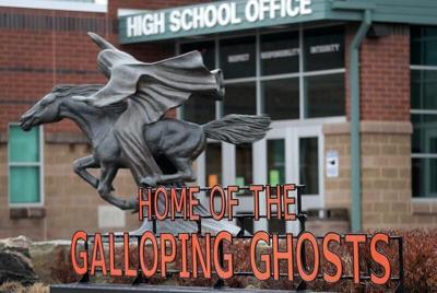 Kaukauna Galloping Ghost statue