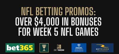 Week 5 NFL promos