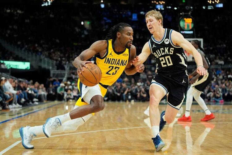 Pacers Bucks Basketball
