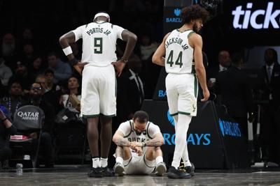 Bucks Nets Basketball