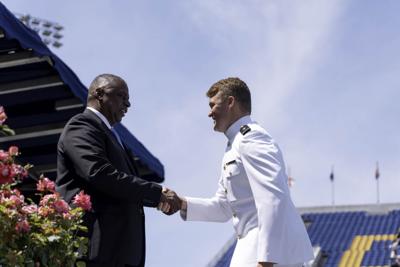 Carson Hillier recently graduated from the U.S. Naval Academy