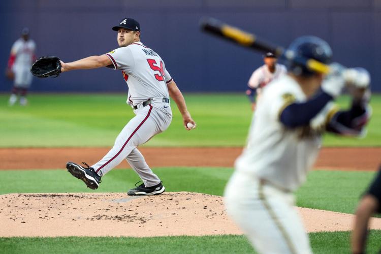 BASEBALL-MLB-MIL-ATL/