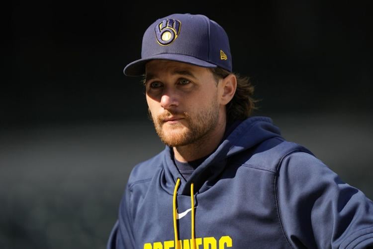 BASEBALL-MLB-MIL-LAD/