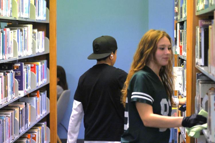 Library cleaning