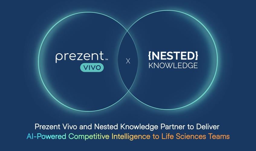 Prezent Vivo and Nested Knowledge Partner to Bring AI-Powered Competitive Intelligence to Life Sciences Teams
