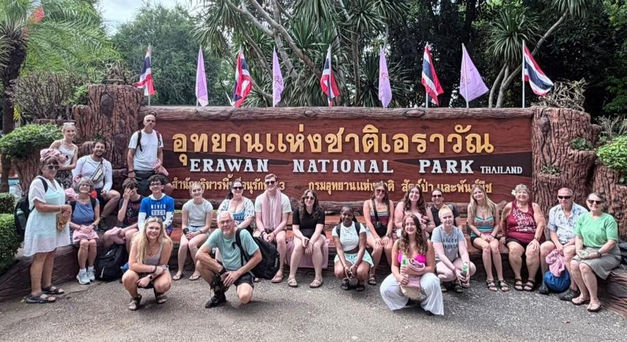 Tremper Travel Club visits national park in Thailand