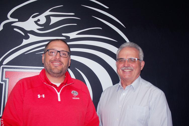 Steve Torrez and Mark Wenzel at Fontana school