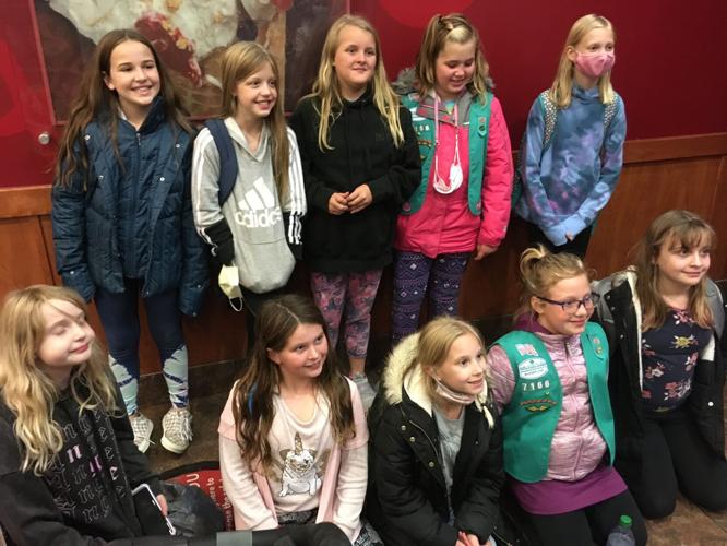Girl Scout Troop 7166: Trip to Coldstone
