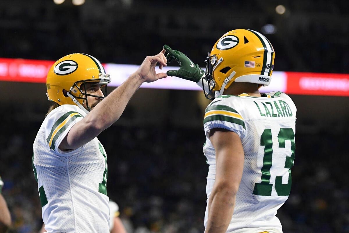 Aaron Rodgers, Allen Lazard