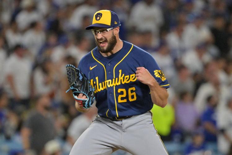 BASEBALL-MLB-LAD-MIL/