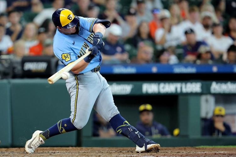 BASEBALL-MLB-HOU-MIL/