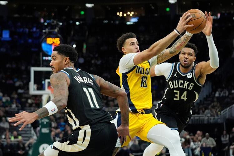 Pacers Bucks Basketball