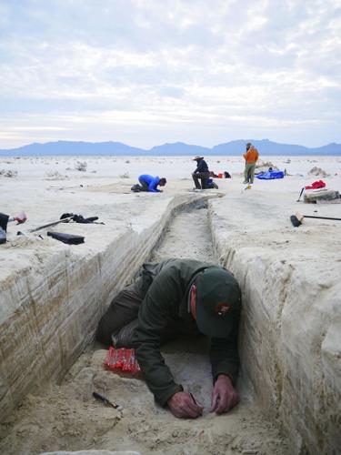 FOSSIL HUMAN FOOTPRINTS AMERICAS