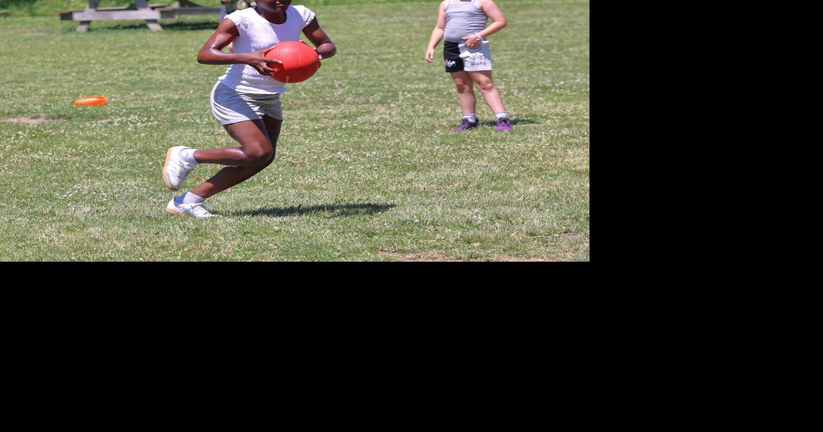Photos of children at YMCA Summer Day Camp