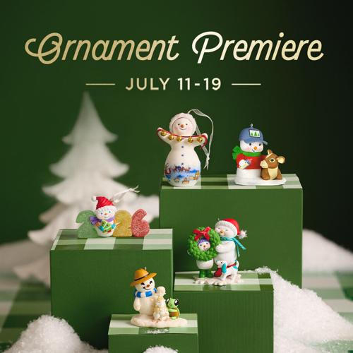 Hallmark Brings Holiday Traditions to Life During Keepsake Ornament Premiere, July 11-19
