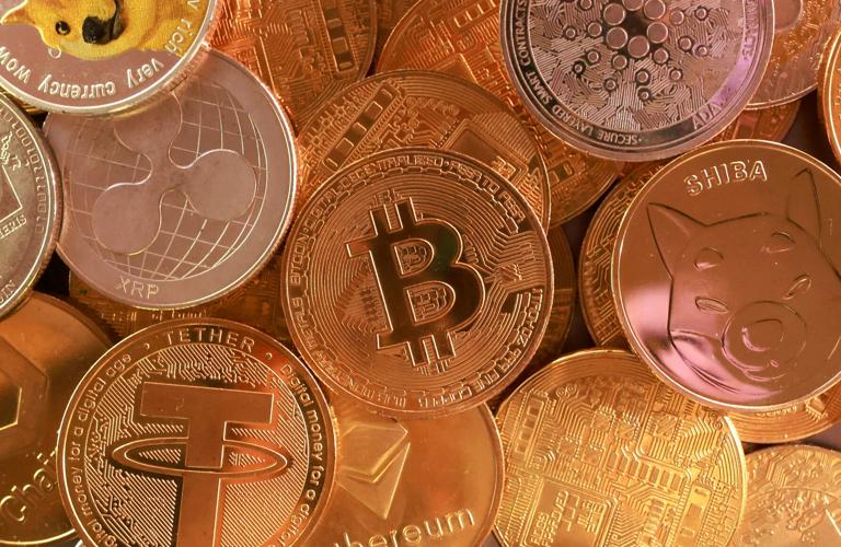 FILE PHOTO: Illustration shows representation of cryptocurrencies