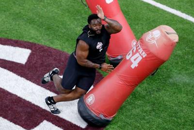Texas A M Pro Day Football