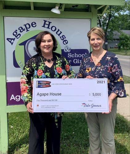 Agape House received $5,000
