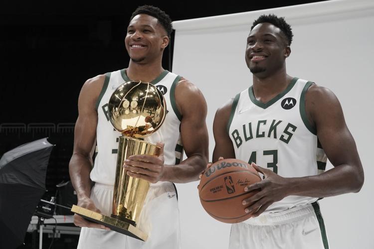 Bucks Media Day Basketball