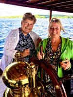 Barbara Ann McQuilan and Carolyn Hope Smeltzer, authors of