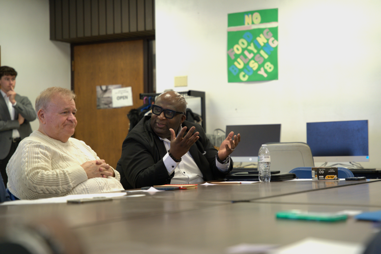 Tatum addresses group