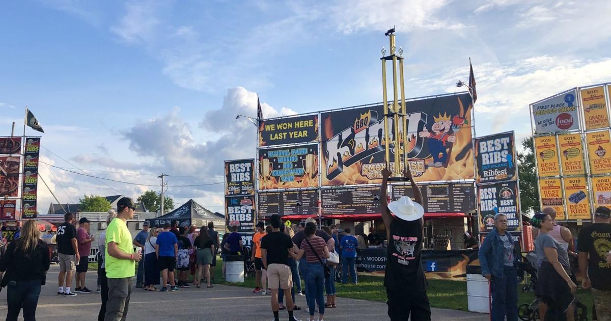 Ribfest crowd turnout reached 120,000, and the best ribs prize went to ...
