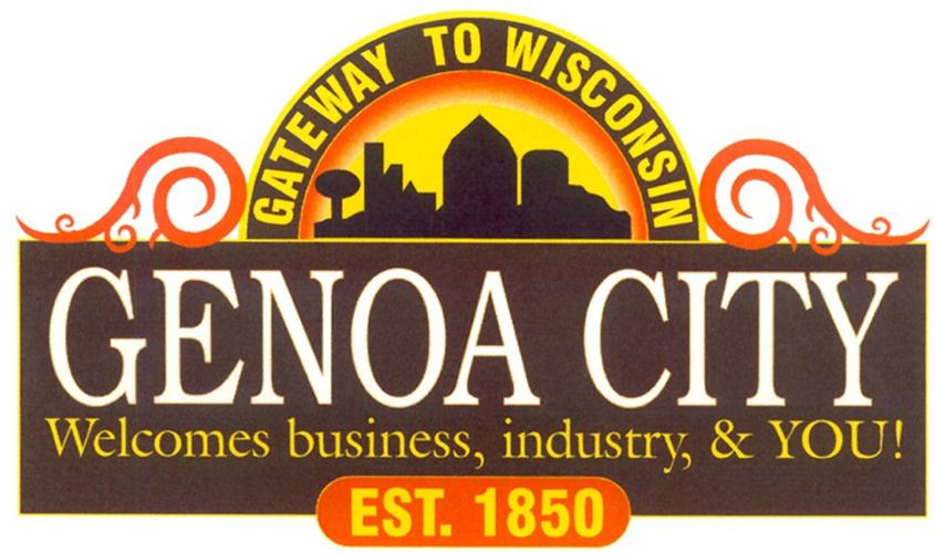 Village of Genoa City old logo, replaced September 2022