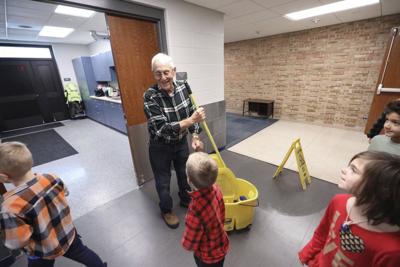 Cross Plains custodian celebrates 58 years with Park School, and a lifetime on the land