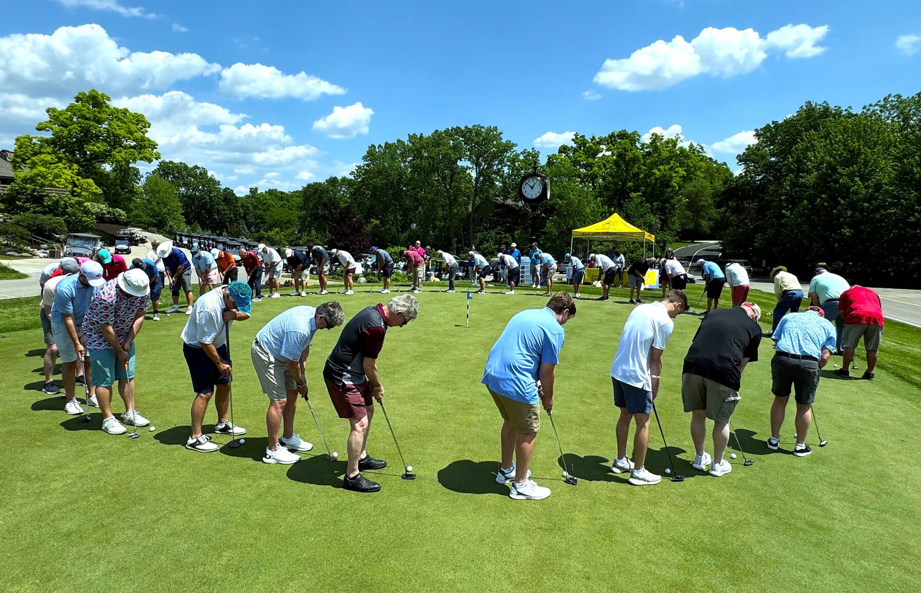 2024 Geneva Lake West Rotary Club Golf Outing fundraiser - 50/50 Putting Contest
