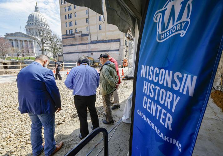 Wisconsin History Center groundbreaking 1