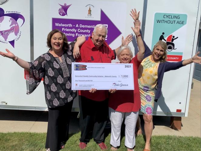 Walworth County Dementia Friendly Community Initiative received a $1,000