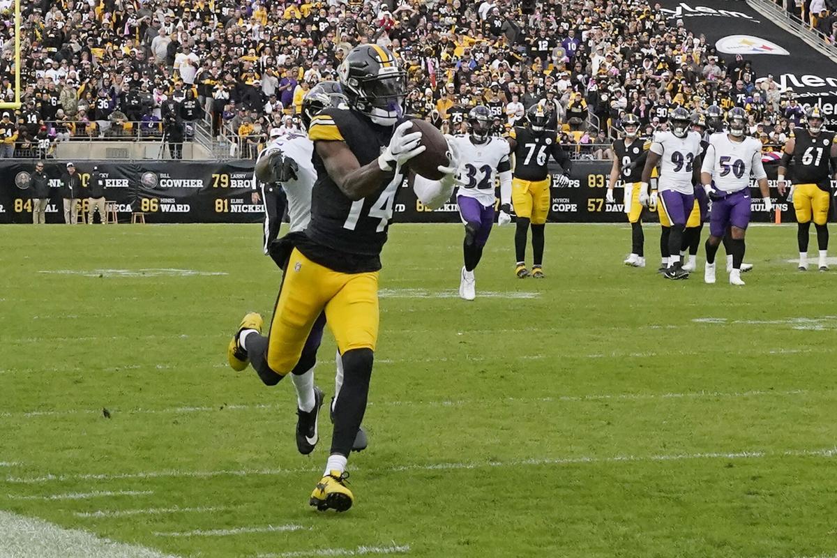 Pickett-to-Pickens TD helps Steelers by Ravens