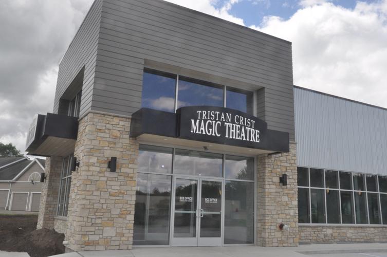 The new Tristan Crist Magic Theatre, 100 N. Edwards Blvd., features more seating, larger parking area
