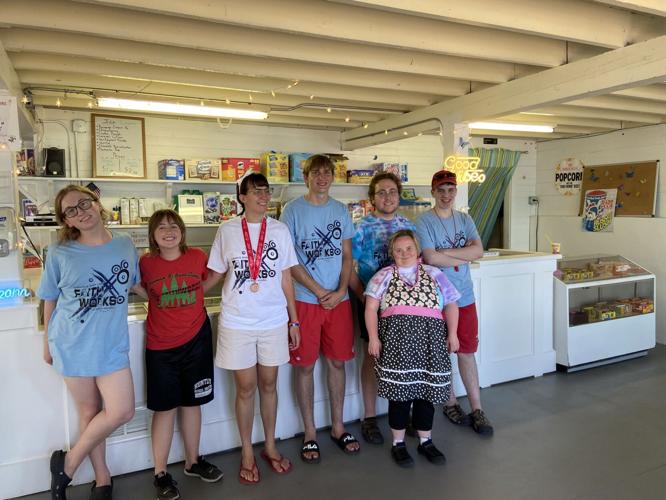 Norman B. Barr camp’s ice cream shop