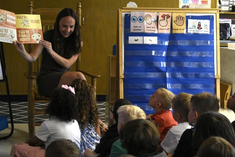 FIRST DAY OF SCHOOL AT PRIAIRIE LANE ELEMENTARY