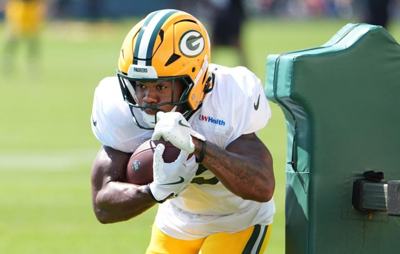 Green Bay Packers running back Josh Jacobs
