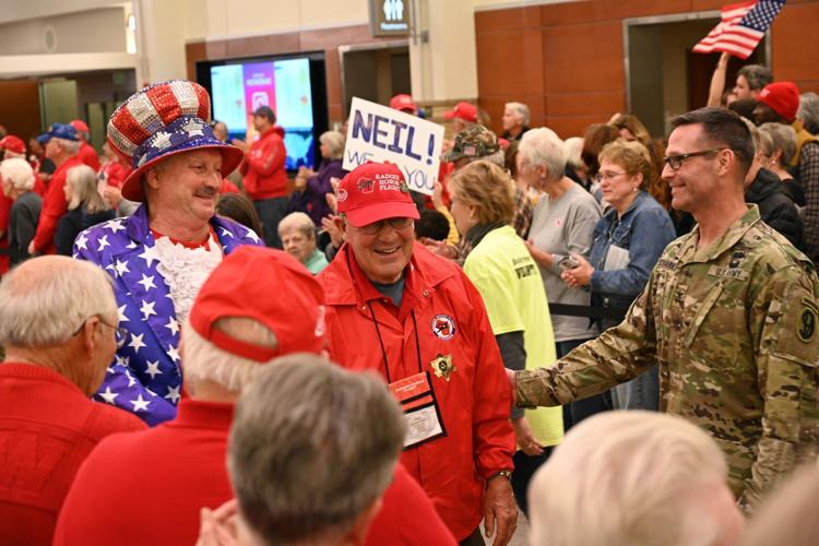 Badger Honor Flight homecoming