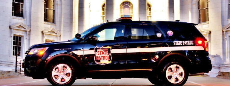 Wisconsin State Patrol squad car generic file photo