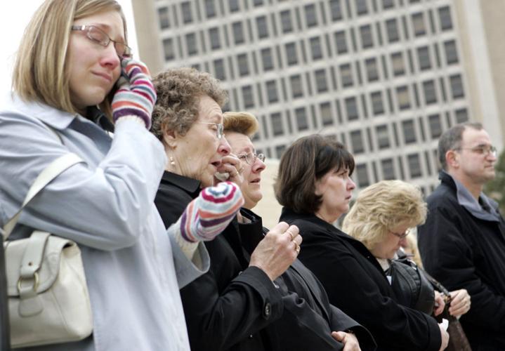 Ceremony for Brittany Zimmermann, State Journal photo