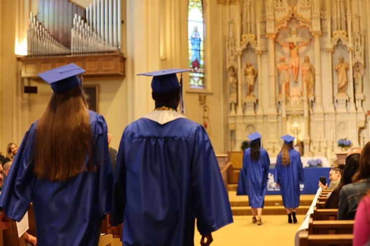 Catholic Central HS graduation