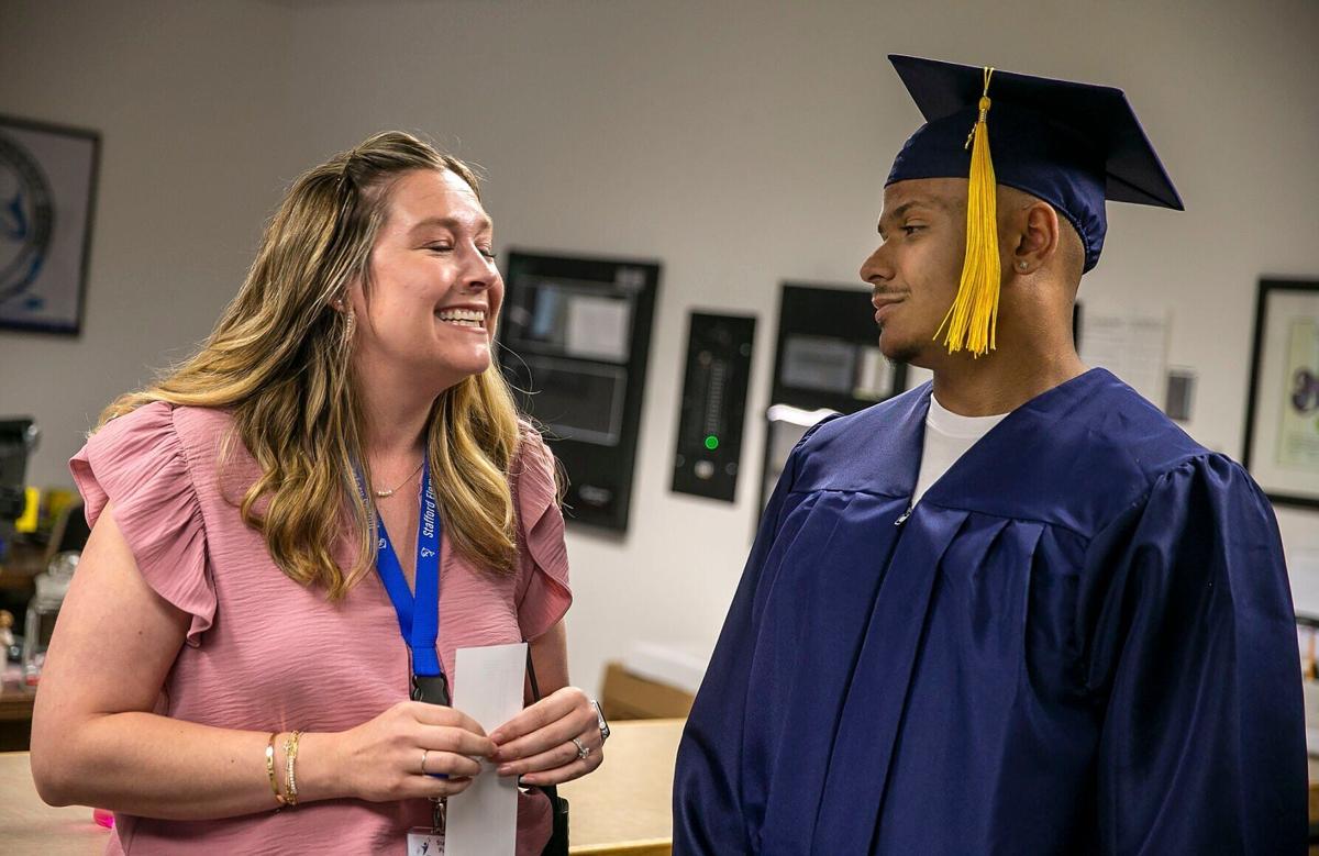 Makia Burke graduation