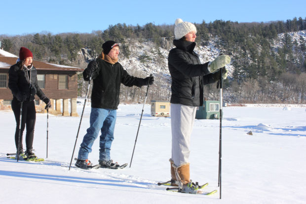 Looking out over the frozen lake (copy)