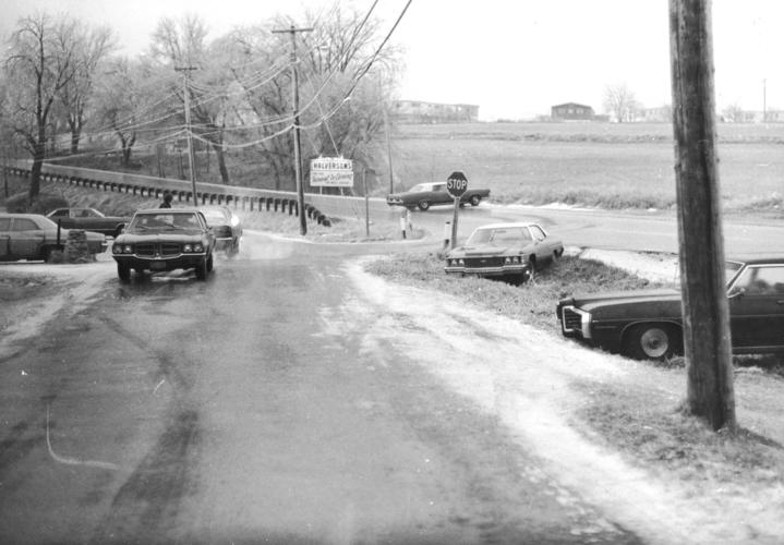 March 1976 ice storm cars