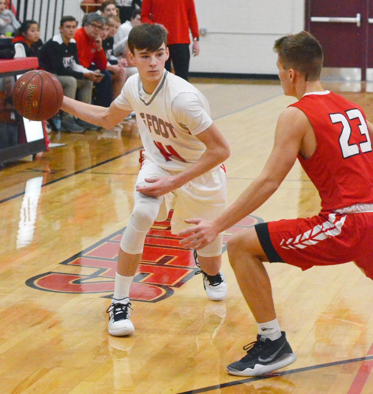 Big Foot Boys Drop First Game Of The Year Basketball