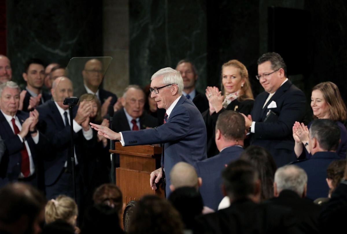 Gov. Tony Evers delivers inaugural address