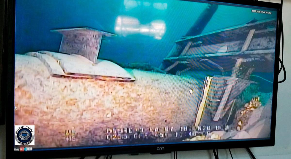 Enbridge Line 5 pipeline, Straits of Mackinac, AP file photo